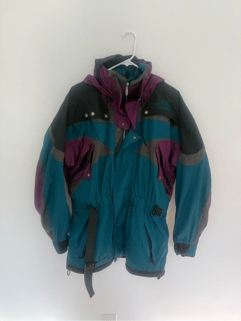 Vintage The North Face TNF Extreme Jacket Mens L Colorblock 90s